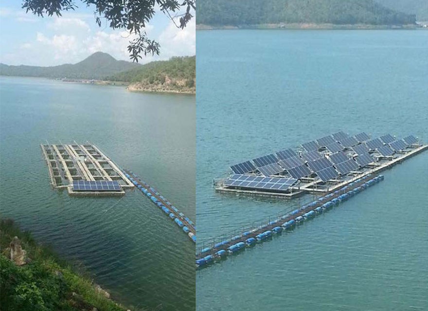 Anern 100kw Off-grid Solar Power System in Thailand