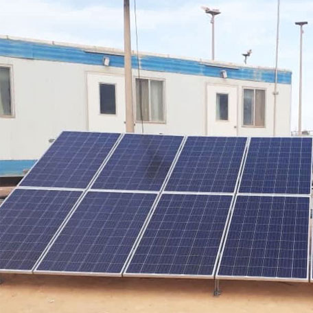 Anern 8 set 3KW Off-Grid Solar Power System in Libya