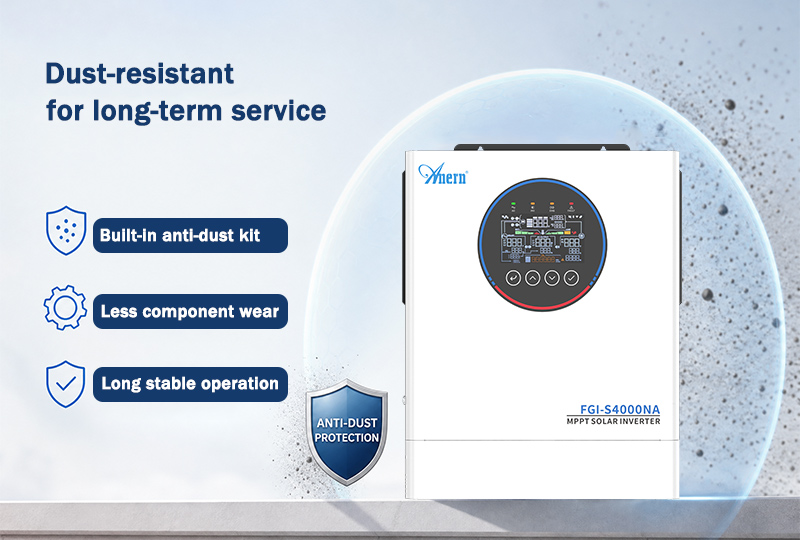 Dust-resistant for long-term service Dust-resistant for long-term service